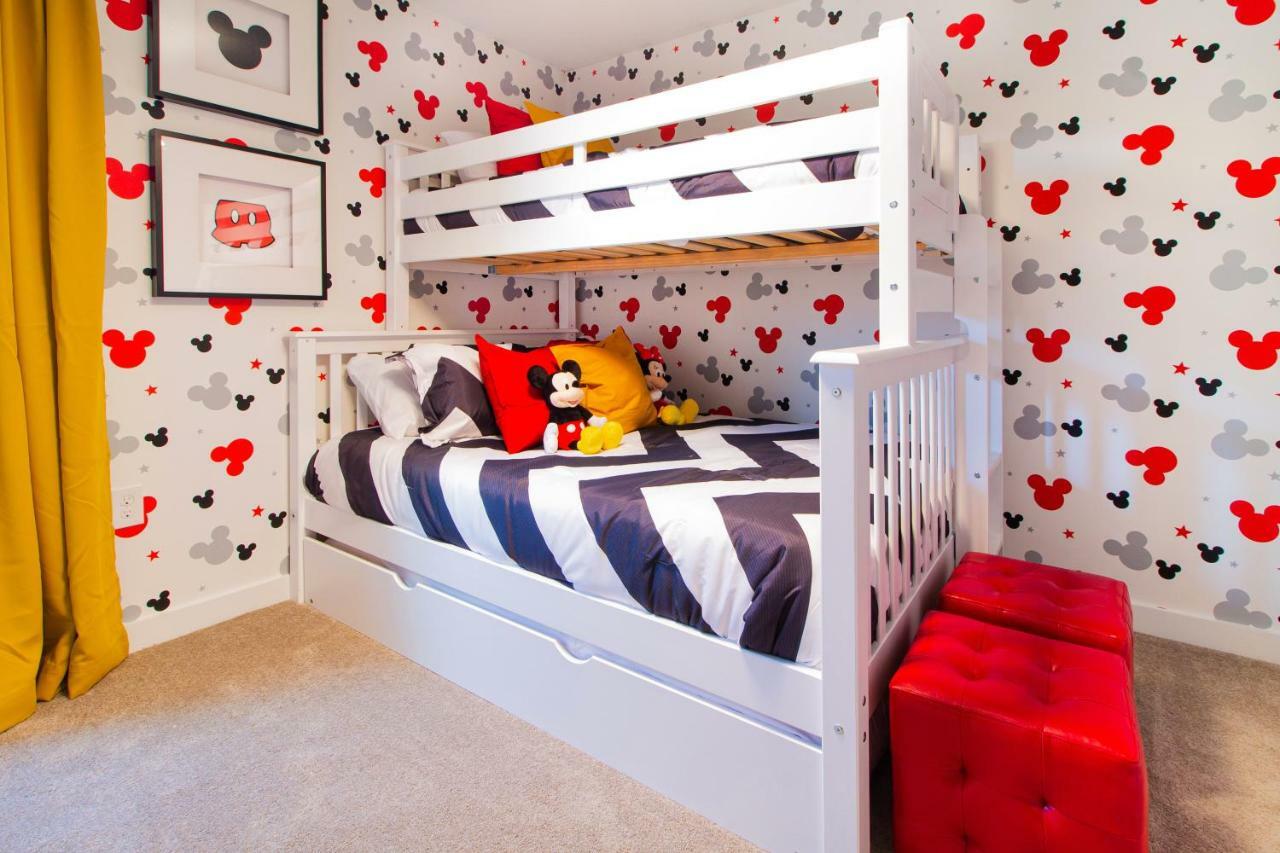 Magical 4Br Mickey Mouse Themed Bedroom 4438 Kissimmee Luaran gambar
